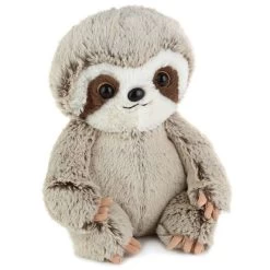 Hallmark Light Brown Baby Sloth Stuffed Animal Small 8"