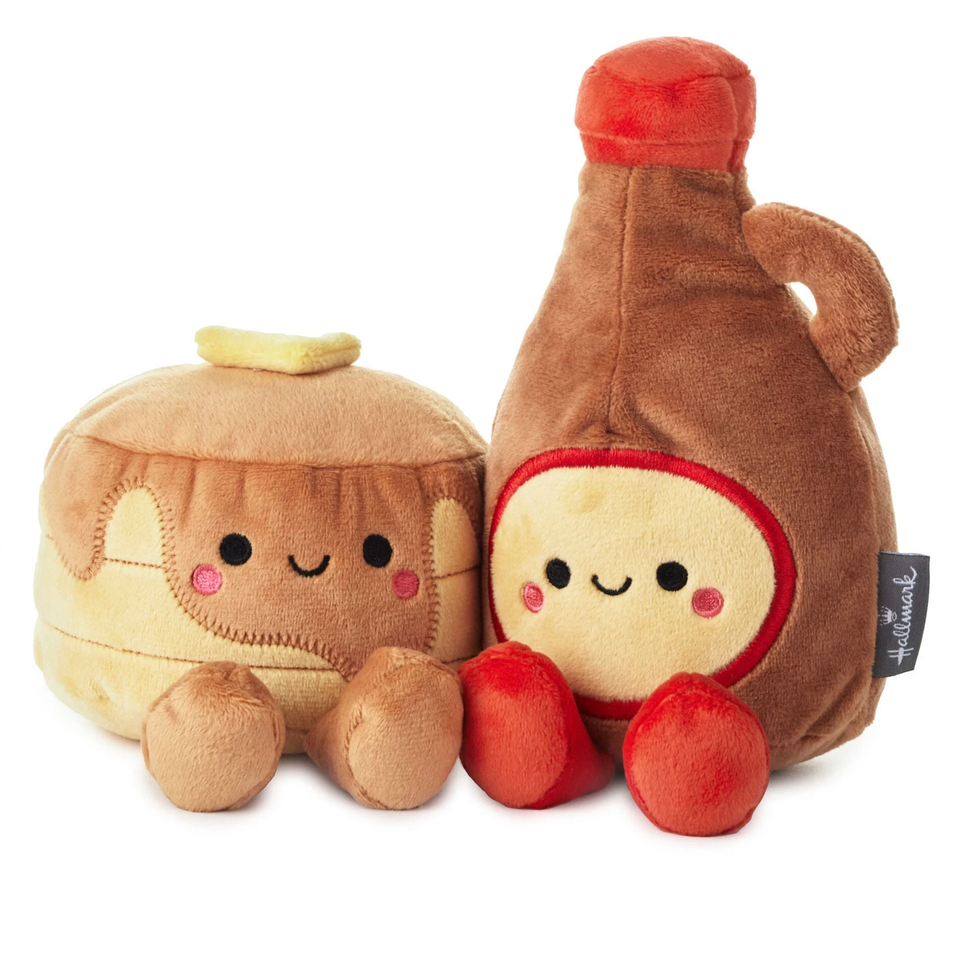 Hallmark Better Together Pancakes And Syrup Magnetic Plush, 7"