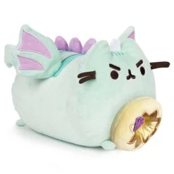 GUND Pusheen Dragonsheen Donut Log 9.5" Stuffed Plush
