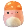 Squishmallow Alba The Orange Mushroom 5" Stuffed Plush By Kelly Toy