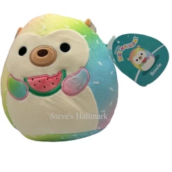 Squishmallow Bowie Tie-Dye Hedgehog With Watermelon I Got That 5" Stuffed Plush By Kelly Toy