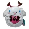 Valentine Squishmallow Sanrio Cinnamoroll Chocolate Dipped With Pink Heart 8" Stuffed Plush By Kelly Toy