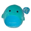 Squishmallow Cascade The Sea Teal Turtle With Corduroy Belly5" Stuffed Plush By Kelly Toy