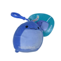 Squishmallow Donyar The Deep Sea Blue Eel 3.5" Clip Stuffed Plush By Kelly Toy