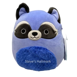 Squishmallow Duranga The Blue Raccoon With Fuzzy Belly 5" Stuffed Plush By Kelly Toy