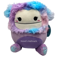 Squishmallow Eden The Purple Bigfoot Yeti 8" Stuffed Plush By Kelly Toy