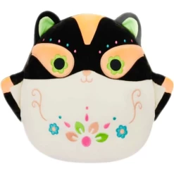 Halloween Squishmallow Elvio The Day Of The Dead Sugar Glider 8" Stuffed Plush By Kelly Toy