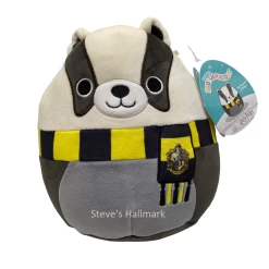 Squishmallow Harry Potter Hufflepuff Badger 10" Stuffed Plush By Kelly Toy