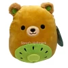 Squishmallow Mitchard The Kiwi Bear 5" Stuffed Plush By Kelly Toy