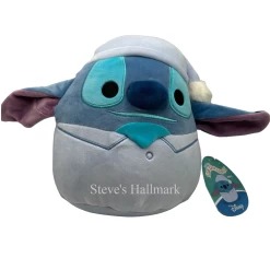 Squishmallow Disney Pajamas Stitch 8" Stuffed Plush By Kelly Toy