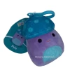 Squishmallow Pyle The Purple And Blue Mushroom With Fuzzy Belly 3.5" Clip Stuffed Plush By Kelly Toy
