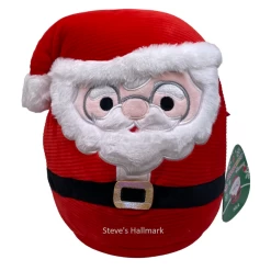 Christmas Squishmallow Nick Corduroy Santa With Glasses 12" Stuffed Plush By Kelly Toy