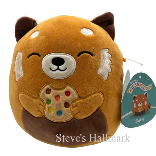 Squishmallow Seth The Orange Red Panda With Cookie I Got That 5" Stuffed Plush By Kelly Toy
