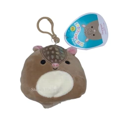 Squishmallow Thompson The Armadillo 3.5" Clip Stuffed Plush By Kelly Toy