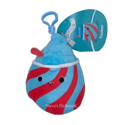 Squishmallow Tucker The Frozen Slushie Drink 3.5" Clip Stuffed Plush By Kelly Toy