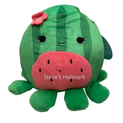 Squishmallow Marcella The Watermelon Octopus 8" Stuffed Plush By Kelly Toy