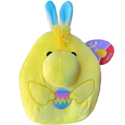 Easter Egg Squishmallow Woodstock Blue Bunny Ear Headband 8" Stuffed Plush By Kelly Toy
