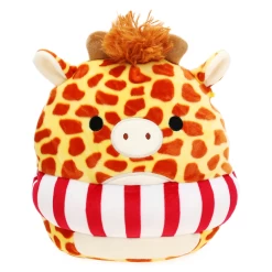 Squishmallow Gary The Giraffe With Life Saver 12" Stuffed Plush By Kelly Toy