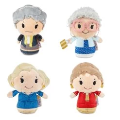 Hallmark Itty Bittys® Golden Girls Dorothy, Sophia, Rose, Blanche Set Of 4