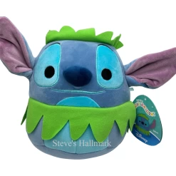 Squishmallow Disney Hula Stitch 8" Stuffed Plush By Kelly Toy