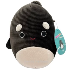 Squishmallow Kai The Orca Killer Whale Corduroy 8" Stuffed Plush By Kelly Toy
