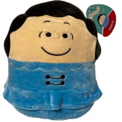 8" Squishmallow Peanuts Lucy Stuffed Plush By Kelly Toy